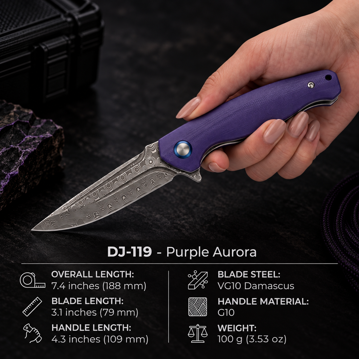 DJ-119|Purple Aurora