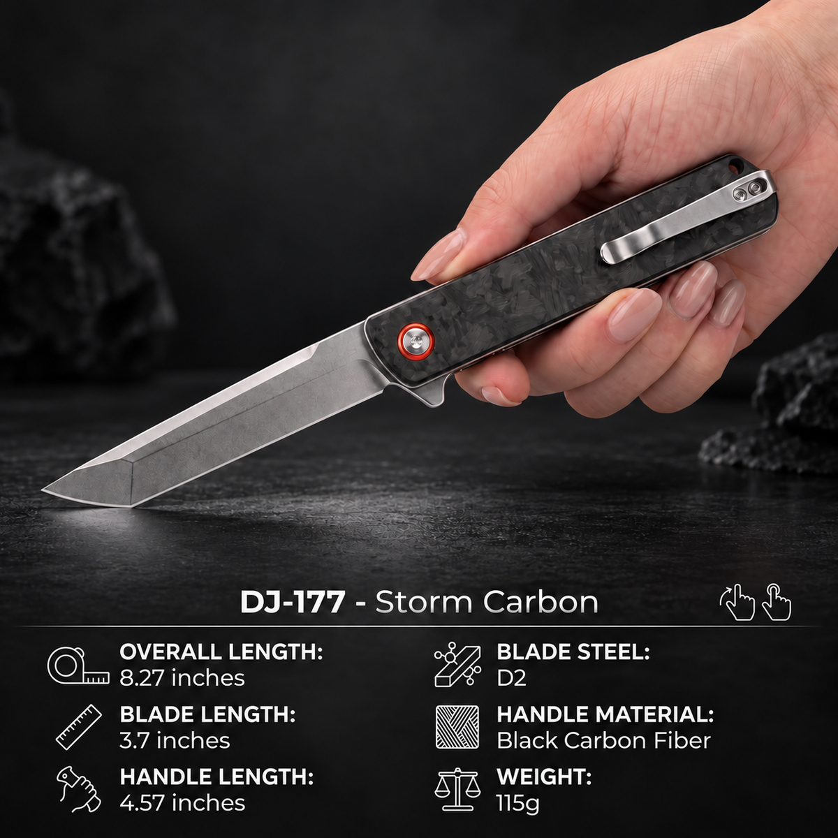 DJ-177 |Storm Carbon