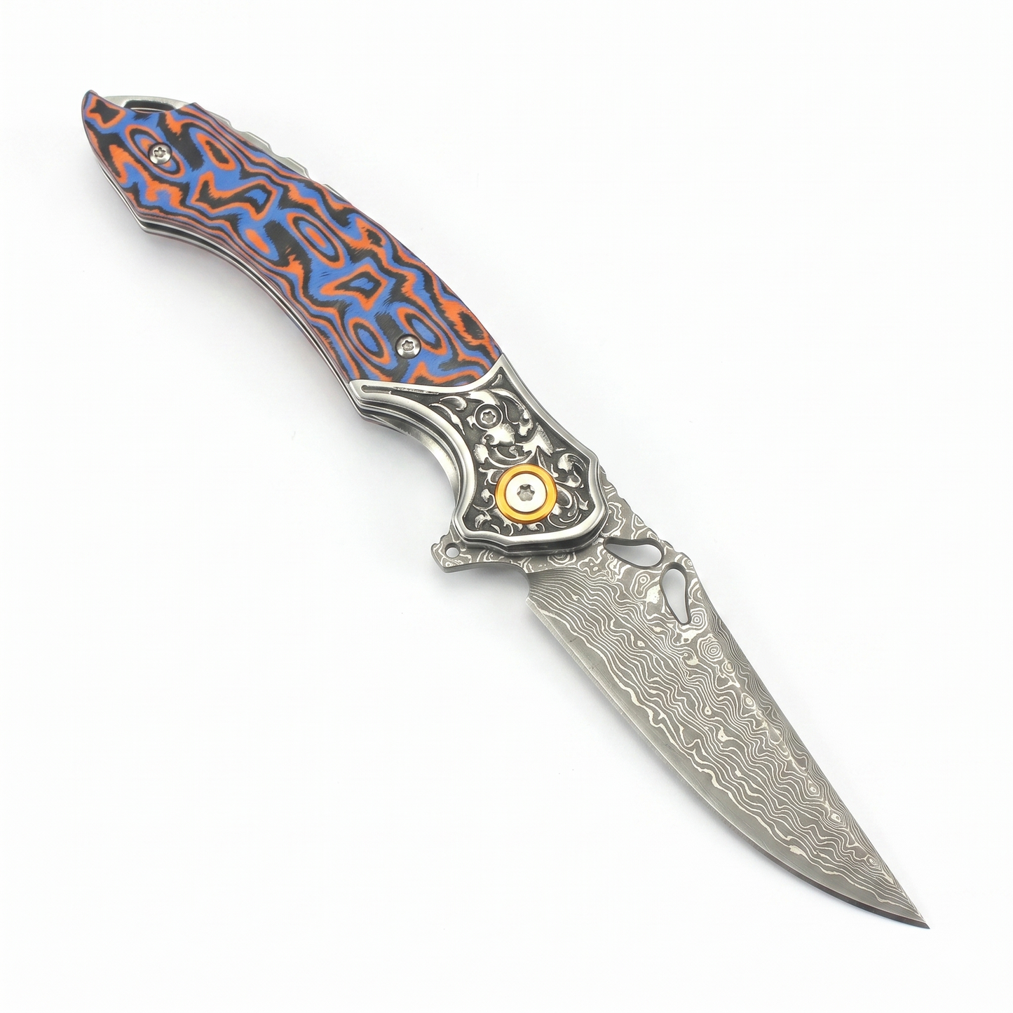 Kaleidos Damascus Knife
