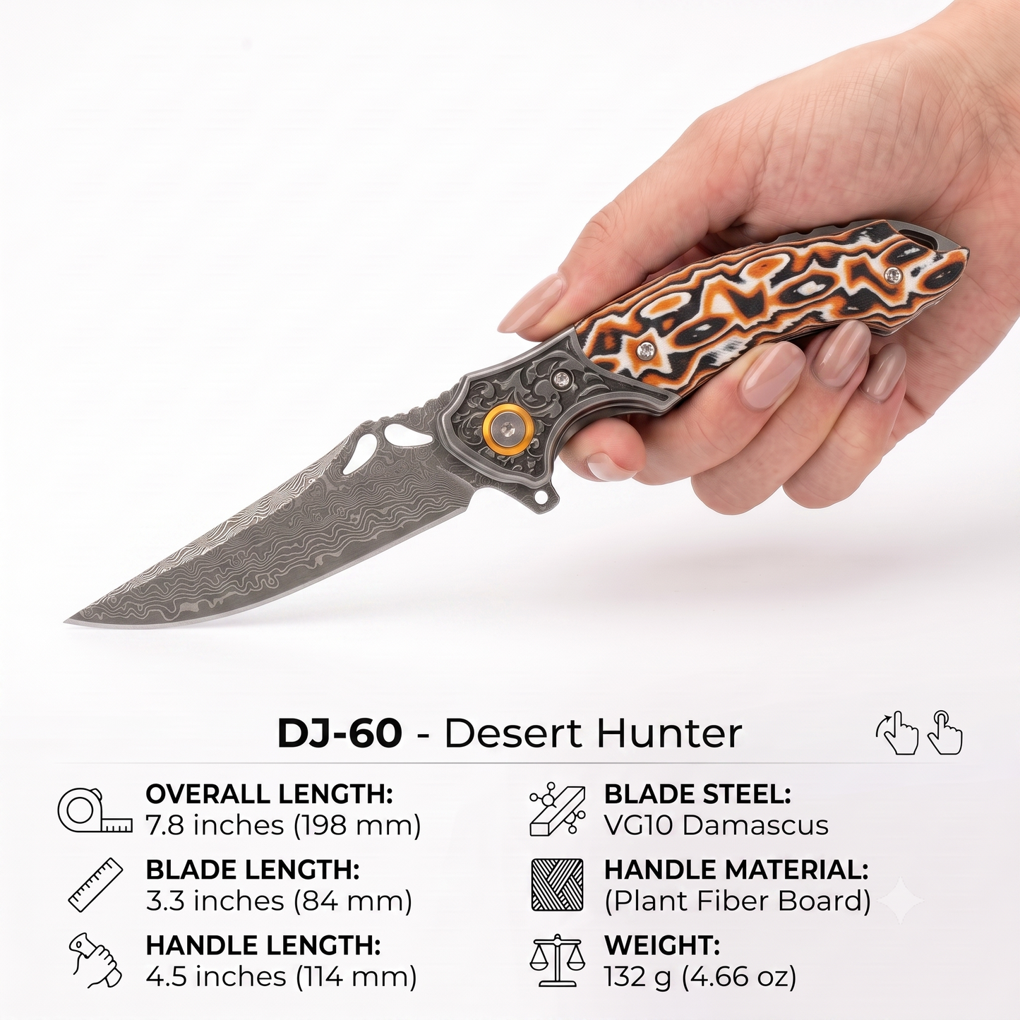 DJ-60 |Orange-Colored Malaysia