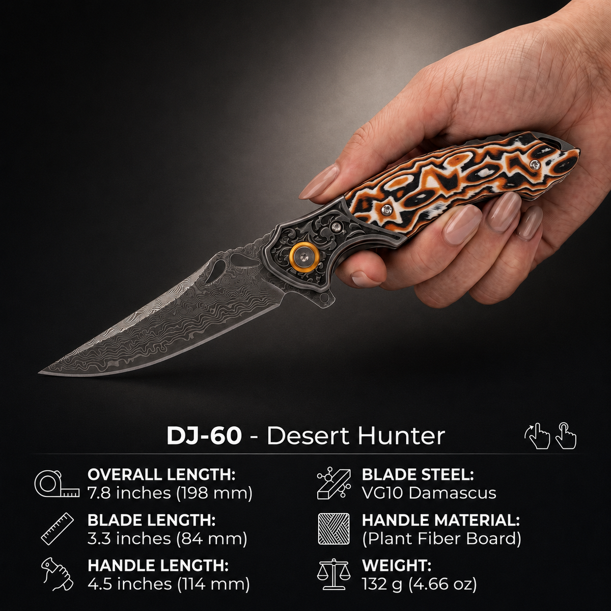 DJ-60 |Orange-Colored Malaysia