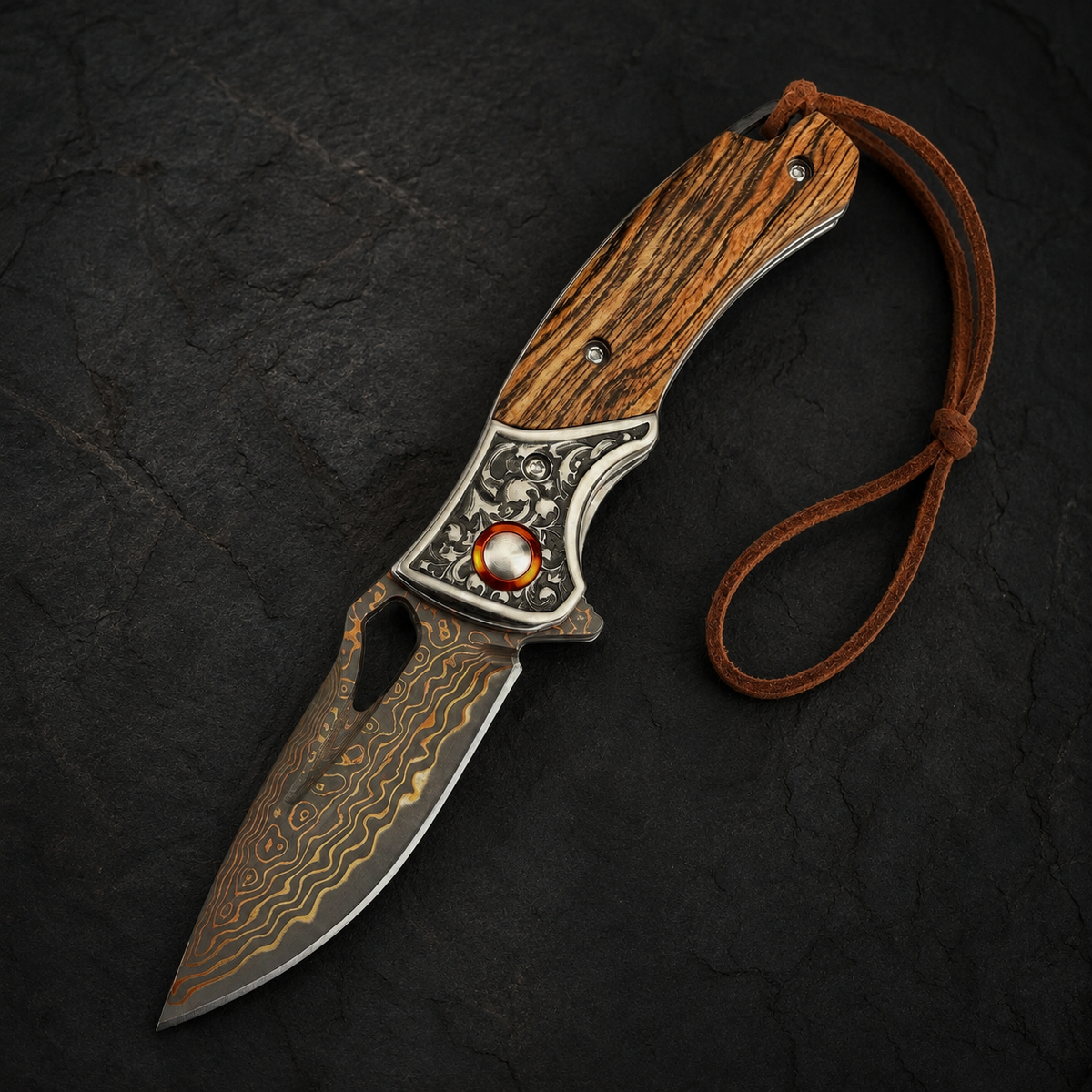 DJ-56 Copper Damascus